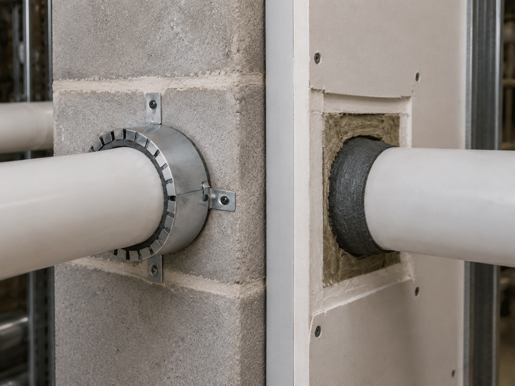 Pipe Penetrations and Firestop Seals